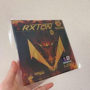 39度 卓球 ラバー　粘着　裏　RXTON９国　LOKI　キョウヒョウ　Z2