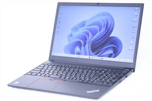 即配 美品 Windows11 Office2019 11世代Corei5 バッテリー良好 Lenovo ThinkPad E15 Gen2 i5-1135G7 8G 256G 15.6FHD