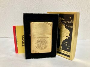 ★【ジャンク品・着火未確認】　ZIPPO ジッポー 　THE 100th ANNIVERSARY 　ゴールド　