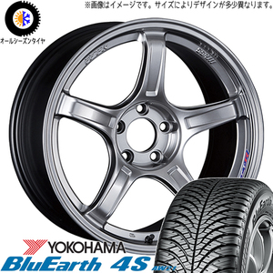 225/50R17 オールシーズンタイヤホイールセット アコード etc (YOKOHAMA BluEarth AW21 & SSR GTX03 5穴 114.3)