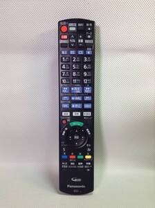 R610◆Panasonic パナソニック N2QAYB001172 リモコン BD ブルーレイディスク ディーガ DMR-BRW550 DMR-BRW1050 対応 【訳あり】