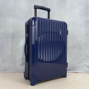 【廃盤】RIMOWA リモワ SALSA サルサ 35L 機内持ち込み ２輪 グロスブルー 艶あり青色 キャビントローリー スーツケース キャリーバッグ 