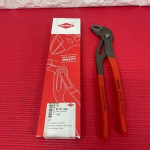 1円スタート☆新品☆KNIPEX☆クニペックス☆コブラ　ウォーターポンププライヤー　8701-300