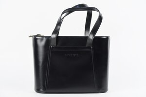 【超美品】LOEWE ロエベ ハンドバッグ レザー ブラック ブランド鞄 レディース【PX3】