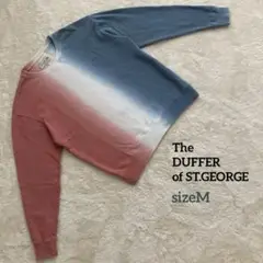 TheDUFFERofST.GEORGE  トレーナー　長袖　グラデーション　M