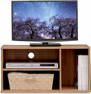 【26-32型推奨】 アイリスオーヤマ テレビ台 テレビボード ローボード 幅73.2cm 奥行29cm 高さ36.6cm 24型 32型 ナチュラル 収納