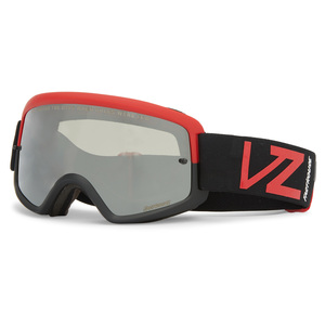 VONZIPPER ボンジッパー ビーフィーゴーグル　FH エルロッド - ブラック/レッド/グレーフラッシュクロームレンズ