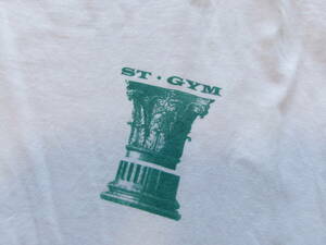 レア ビッグサイズ 90s ビンテージ ST GYM プリントTシャツ USA製 ONEITAボディー XXL