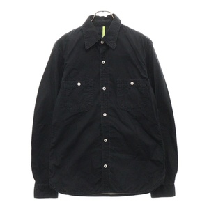 nonnative ノンネイティブ コットン 長袖シャツ ブラック