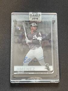 Eloy Jimenez（エロイ・ヒメネス）【2019 Topps Clearly】RC Auto