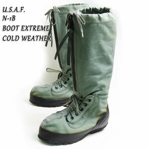 80s　U.S.A.F　N-1B Extreme Cold Weather Boots　マクラックブーツ　サービスシューズ　キャンバス　グリーン　空軍　米軍　/U7155