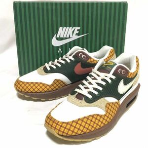 【限定コラボ】NIKE AIR MAX 1 SUSAN ナイキ エアマックス スーザン ミッシングリンク メンズスニーカー 28㎝ 緑 黄 茶 シューズ 美品 正規