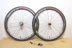 値下げ!○Campagnolo カンパニョーロ BORA ULTRA 50 AC3 シマノフリー 11s対応 チューブラー ブライトラベル カーボンホイールセット