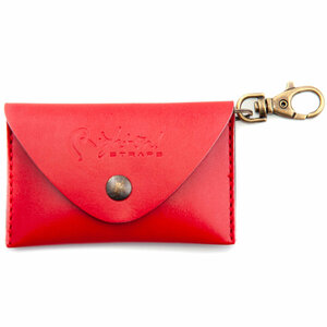 RightOn! STRAPS BIG PICK POUCH PLAIN Red マルチポーチ