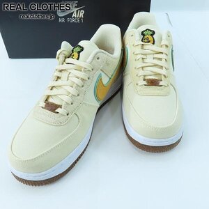 NIKE/ナイキ AIR FORCE 1 07 LX HAPPY PINEAPPLE COCONUT MILK エアフォース1 CZ1631-100/24.5 /080