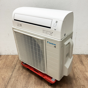 【引取限定】DAIKIN/ダイキン 5.6kW 18畳 ルームエアコン F563ATEP-W 2023年 単相200V 内部クリーン ●78351