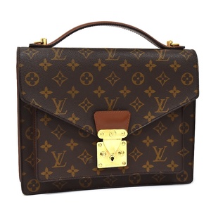 1円 ◇ 極美品 LOUIS VUITTON ルイヴィトン ハンドバッグ モンソー M51185 モノグラム キャンバス◇K.Cip.s3-23