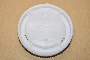 #0750cc ★★ 【送料無料】MINOLTA ミノルタ リアキャップ 白 ★★