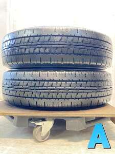 中古タイヤ サマータイヤ 2本セット 185/75R15 106/104LT ダンロップ エナセーブ VAN01