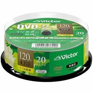 ◇ 録画用 DVD-R スピンドル 16枚 VHR12JP20SJ1 