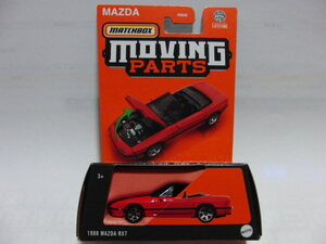 マッチボックス　moving PARTS 「1988　マツダ　RX-7」　ボンネット開閉