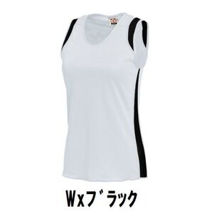 新品 陸上 ランニング シャツ Wxブラック XLサイズ 子供 大人 男性 女性 wundou ウンドウ 5520 送料無料