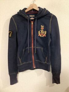 POLO JEANS ポロジーンズ　ラルフローレン　フルジップスウェットパーカー　セレクト　レディース　古着　M