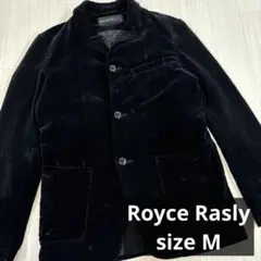 Royce Rasly テーラードジャケット　ベロア　ベルベット　ボロボロ　M