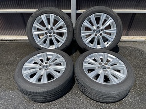 TOYOTA トヨタ AGH30 GGH30 アルファード ヴェルファイア 純正 235/50R18 5H PCD114.3 ENKEI エンケイ製 ヨコハマ ブルーアース 中古品