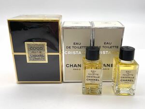 未使用●シャネル CHANEL香水 ●COCO PARFUM●クリスタル CRISTALLE オードゥ トワレット