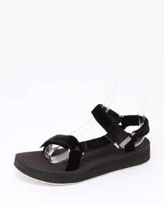 Teva × UNITED ARROWS 限定 別注モデル MIDFORM UNIVERSAL VELVET テバ サンダル ブラック 25cm 定価13200円 新品 格安 即決 アローズ 靴