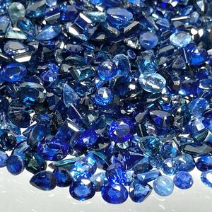 1円〜!!小粒!!大量!!☆天然サファイアおまとめ200.5ct☆j 約40.1g ルース 裸石 宝石 ジュエリー jewelry sapphire コランダム w2 つ27