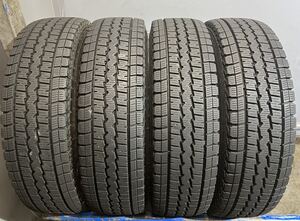 深溝　送料無料　165R13 8PR LT（ダンロップ）WINTER MAXX SV01 4本 B.81