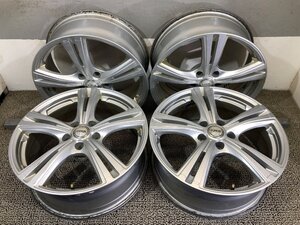 社外品 18×7J 5H PCD114.3 OFFSET+38 4本 904 アルミホイール(沖縄県・離島は発送不可)