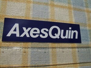 AXESQUIN/アクシーズクイン/ステッカー/シール/ ※ ヤフーショッピングストア/レア物商会・健美堂でも大量出品中!