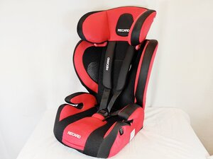 中古品 RECARO START J1 レカロ スタート チャイルドシート ジュニアシート ブラック レッド 子ども用 / 名古屋発12-210△