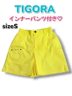 【TIGORA】古着♡レディースゴルフ　ショートパンツ　インナーパンツ付き　S