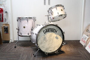 USED GRETSCH Broadkaster 3pcs Kit TT12x8 FT14x14 BD18x14 Maple Poplar 3ply WMP