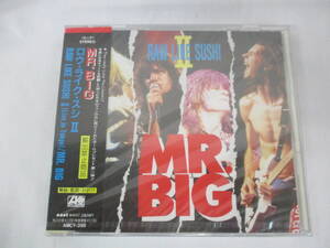 CD♪【即決あり】未開封 1992年 MR.BIG ロウ・ライク・スシⅡ AMCY-395 ライヴ CD 日本国内盤 当時物 RAW LOKE SUSHI２ Live in Tokyo 