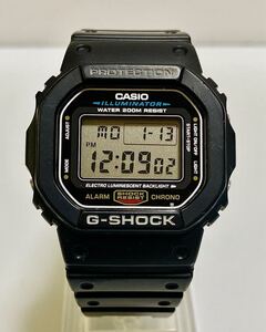 【送料無料 】G-SHOCK DW-5600E-1 中古稼動品