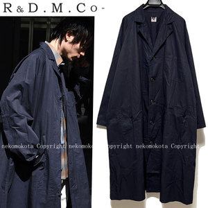 オールドマンズテーラー ガーメントダイ ショップ コート 38ネイビー メンズ レディース GARMENT DYE SHOP COAT R&D.M.Co- OLDMAN