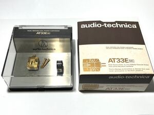 ◎audio-technica　オーディオテクニカ　AT33E MC　カートリッジ　針折れ　ジャンク