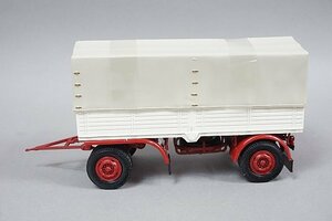 ミニチャンプス PMA 1/43 Truck Trailer Canvas トラック トレーラー キャンバス 1950 ホワイト / レッド 439159096