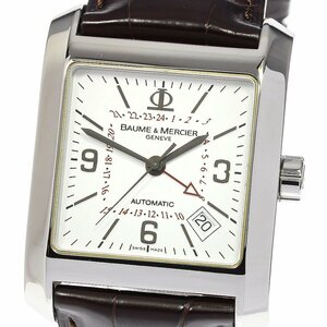 ボーム＆メルシェ Baume & Mercier 65561 ハンプトン デイト 自動巻き メンズ 良品 _761089【ev15】