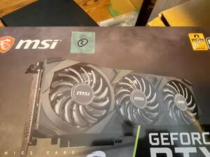 ②msi GeForce RTX3080 VENTUS 3X 10G OC LHR グラフィックボード