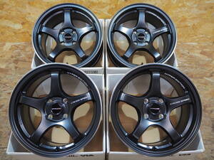 ★軽量★16inch 7J+35 4H100 新品 人気 逆ゾリ クロススピードCR5 ホイール1台分 タイヤset可能 ROADSTER CIVIC SUCCEED PROBOX ブラック