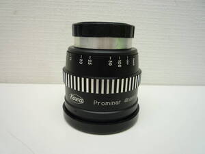 カメラ祭 Kowa Prominar Anamorphic 16-H 520900 コーワ プロミナー アナモルフィックレンズ 長期自宅保管 ※作動未確認・ジャンク品