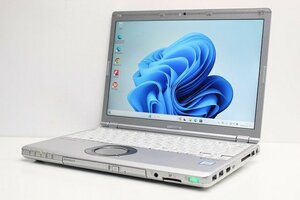 1円スタート ノートパソコン Windows11 WPS office搭載 Panasonic レッツノート CF-SZ6 DVDマルチ 第7世代 Core i5 SSD256GB メモリ8GB