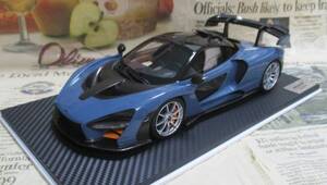 ★レア*ディーラー限定*TSM*1/18*McLaren Senna ヴィクトリーグレー≠BBR,MR