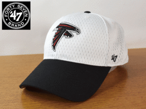 1円スタート!【未使用品】(フリーサイズ) 47 BRAND NFL ATLANTA FALCONS ファルコンズ キャップ 帽子 K266